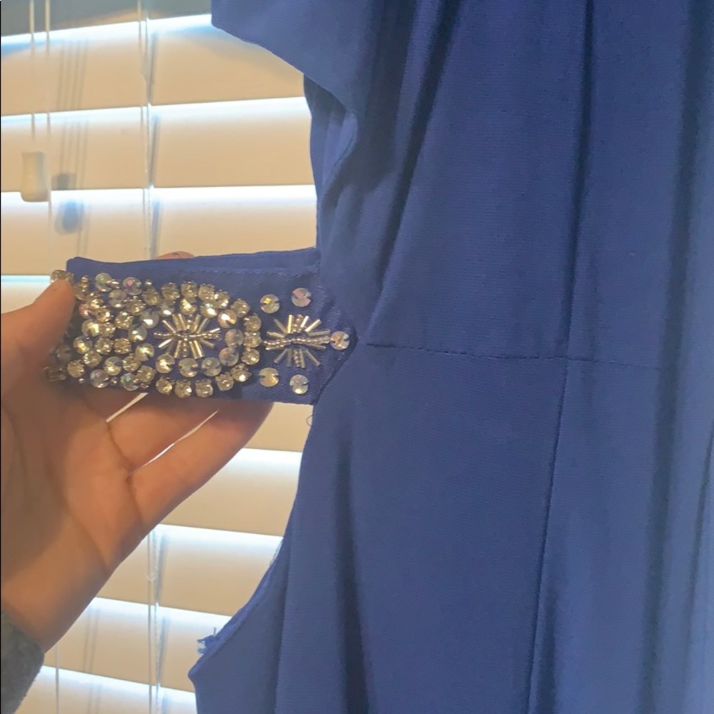Blue formal dress